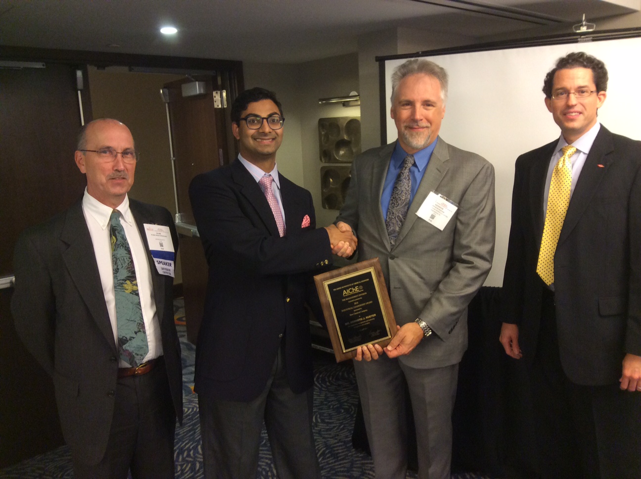 AIChE Management Division Award 2016 | AIChE