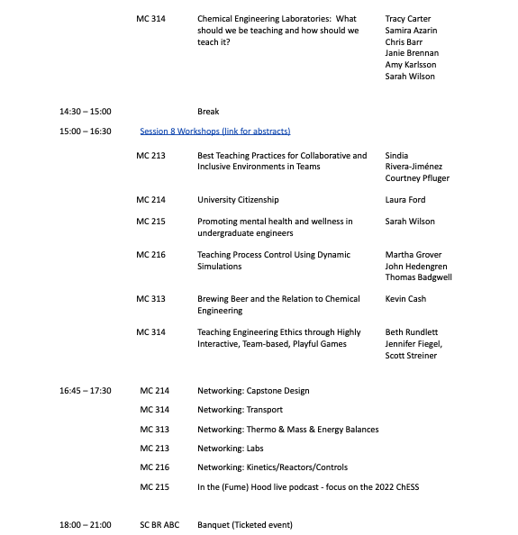 Technical Program | AIChE