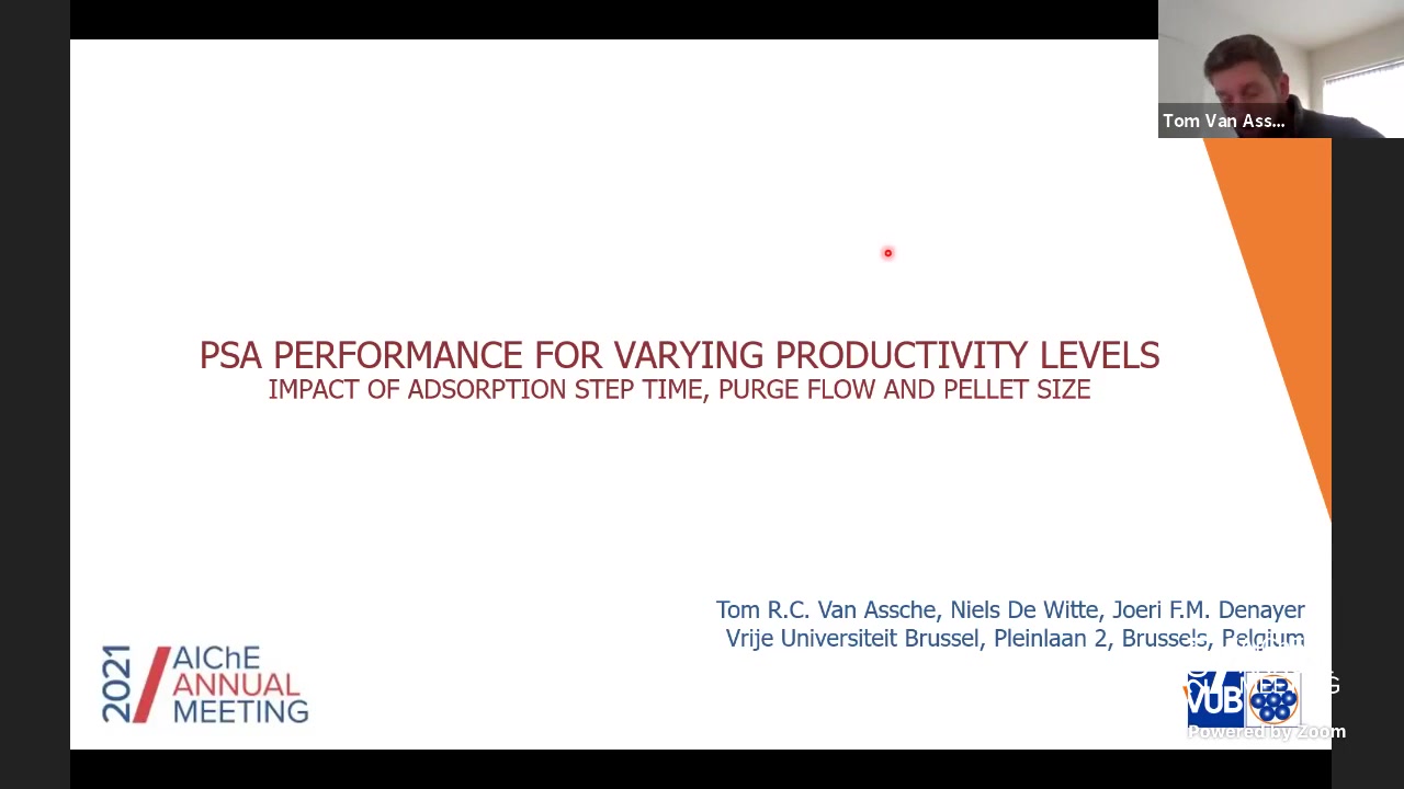 PSA Performance for Varying Productivity Levels: Impact of Adsorption ...