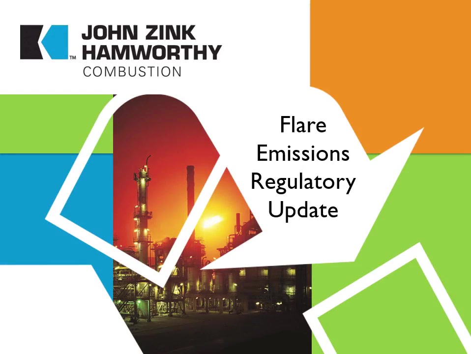 Flare Emissions Regulatory Update AIChE