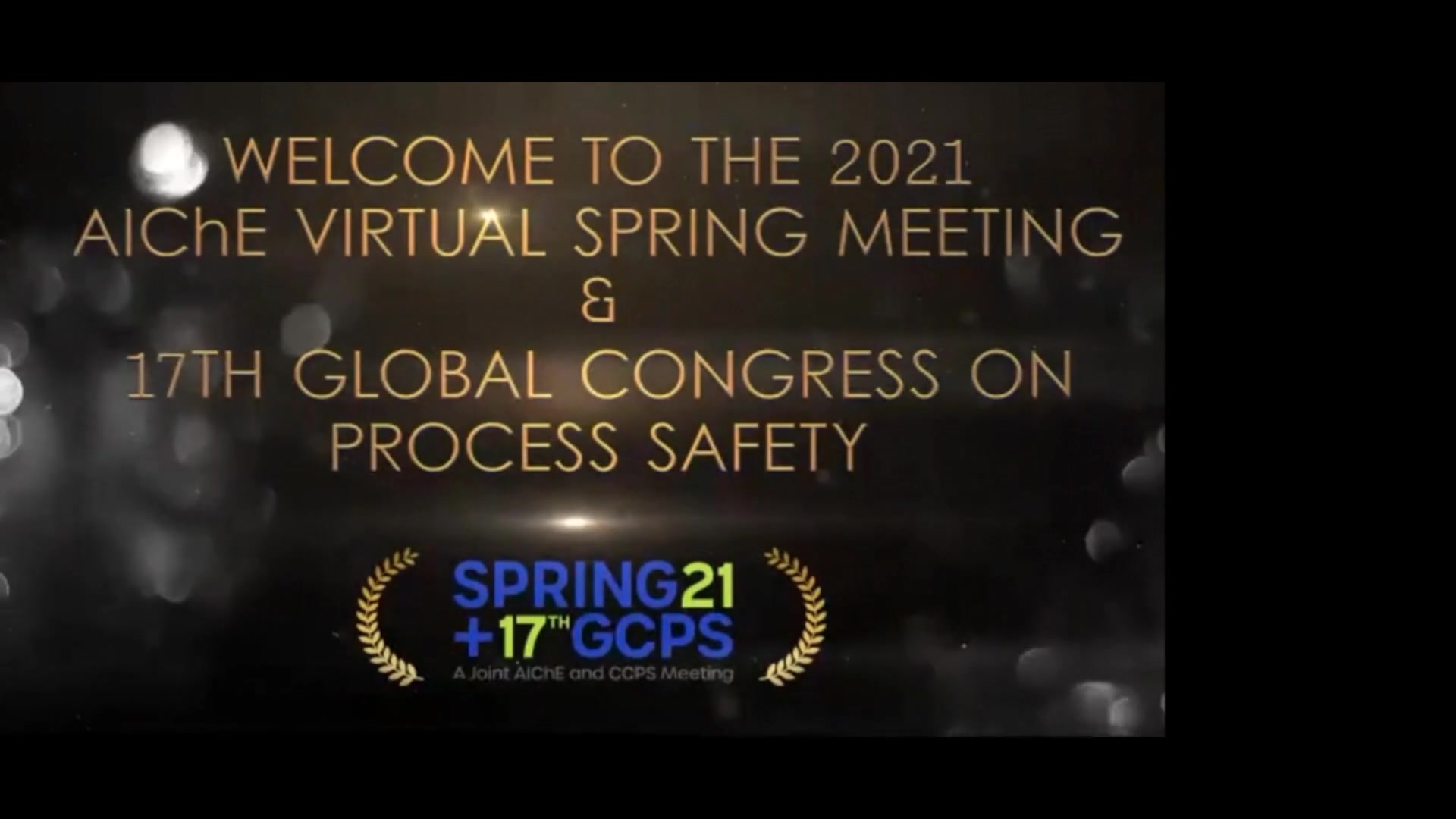 2021 AIChE Spring Meeting and 17th GCPS AGILE Award Keynote Address AIChE