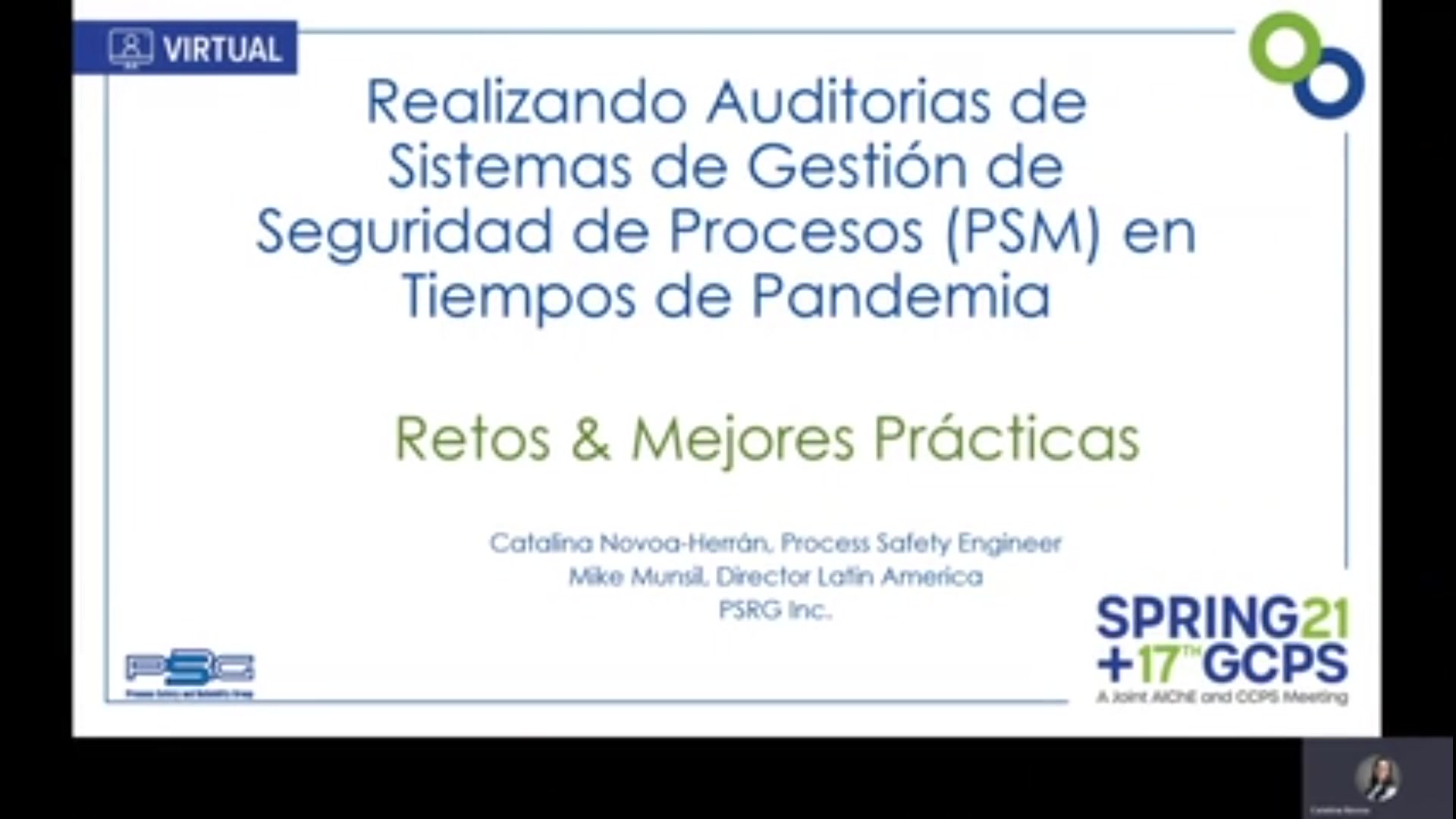 Realizando Auditorias de Sistemas de Gestión de Seguridad de Procesos ...