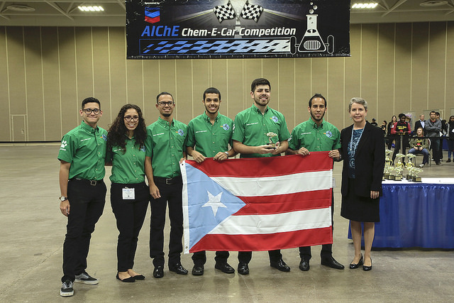 Second place poster, University of Puerto Rico