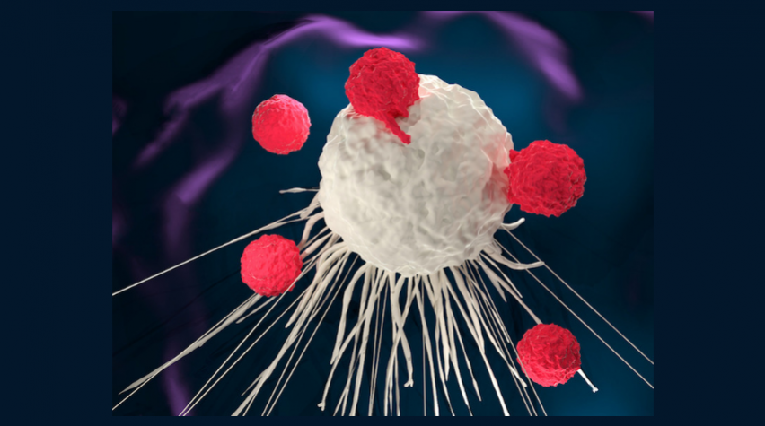 Chimeric antigen receptor (CAR) T-cell therapy uses T-cells gathered from the patient’s own blood. The T-cells are engineered and then infused back into the patient to target and attack cancer cells.