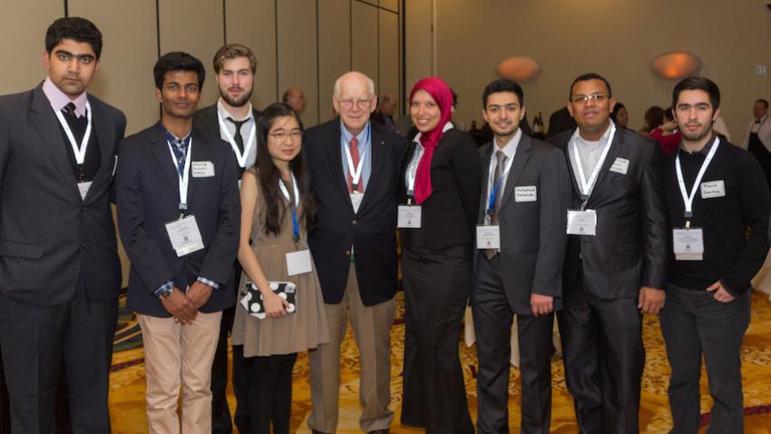 2015 AIChE Annual Student Conference in Salt Lake City with Peter Lederman, AIChE Foundation Chair