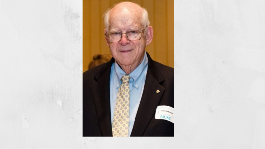 AIChE Honors Peter B. Lederman, Chemical Engineer And Humanitarian | AIChE